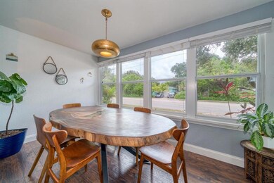 Flexible front room space or dining room