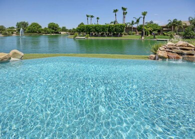 Negative Edge Pool With Lake
