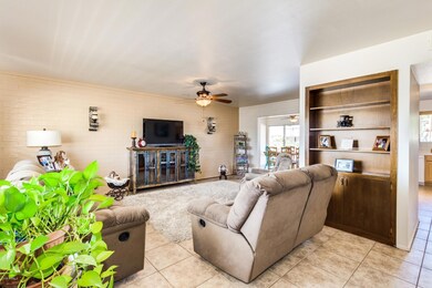 Large open family room