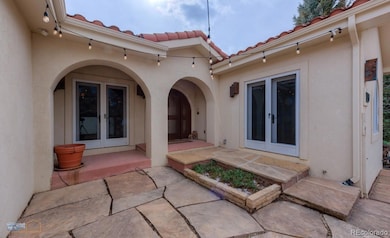 Front entrance/patio area