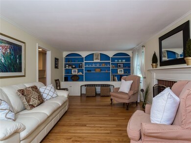 Wall of built in cabinets
