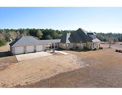 Photo. Overview of the house and part of the land.