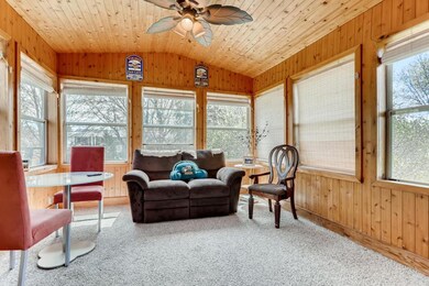 Main level four season porch