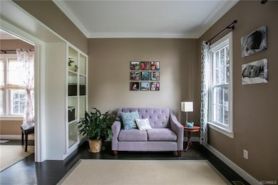 The office is to your right as you enter the home.