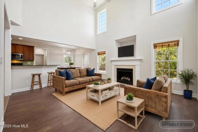 Living Room, Virtual Staged