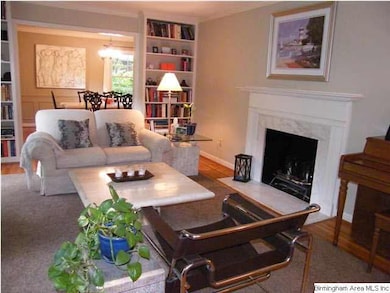 Living room view from the foyer