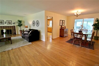 The open concept makes this space even bigger and 