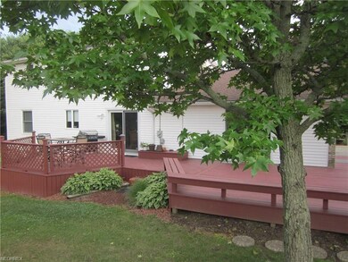 Huge deck!