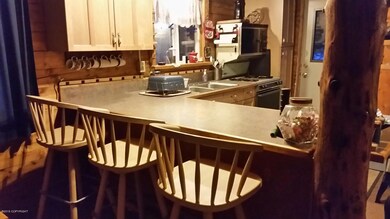 Cabin 1 kitchen area