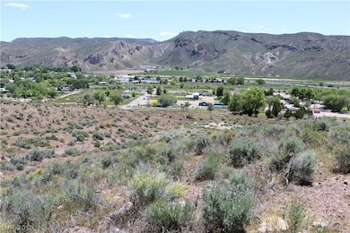 Viewing East over the hillsides and the city of Caliente.