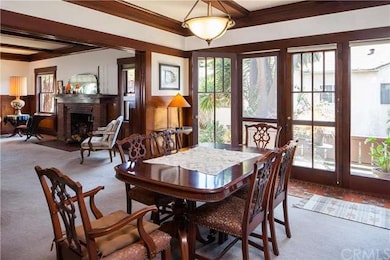 French doors leading to a porch...