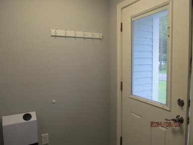 Coat Rack at Entrance