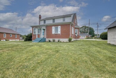 Rear of Home- Covered Rear Entrance