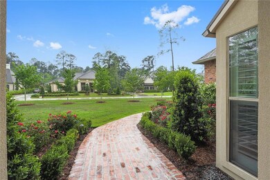 New brick walkways and landscaping
