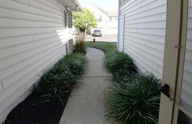 front walk from front door