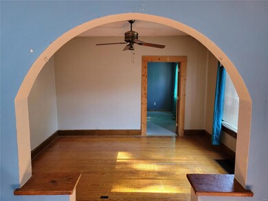 right off the door entry to the right/ open dining or living room