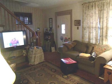 Living Room. Large living room in front house