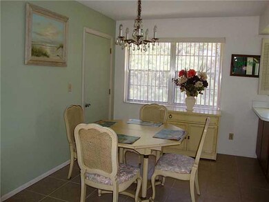 Dining Room. Tile in Dining, Kitchen and baths