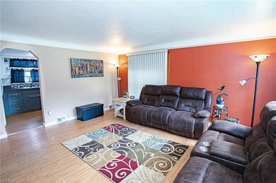 Newer flooring in living room!