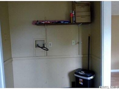 Laundry. Laundry conveniently located in kitchen a