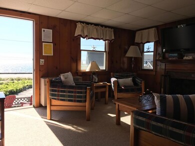 Living room with view