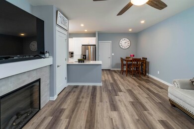 Family room to kitchen/nook
