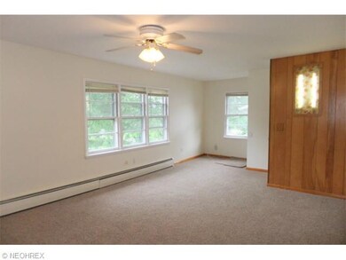 Second floor unit - living room newer carpeting, f