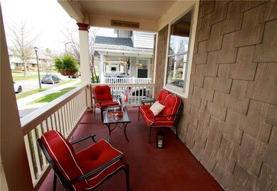 You'll love relaxing or entertaining on the porch!