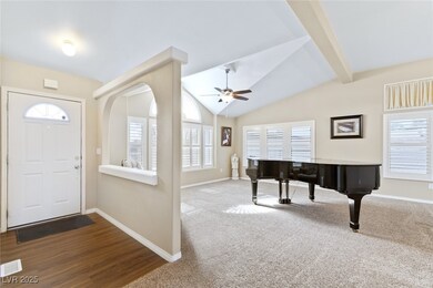 Entry foyer, formal, living room.
