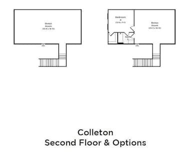 Colleton 2nd floor options