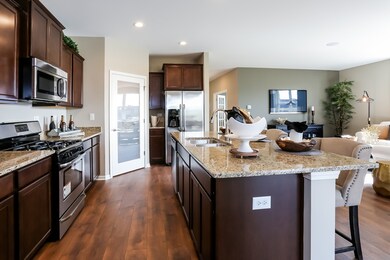 Model home pictured- colors, features, and options