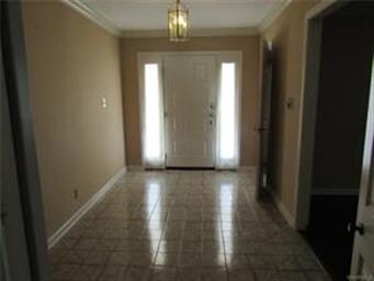 Nice size foyer