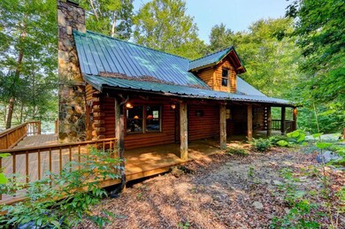 Front of lodge