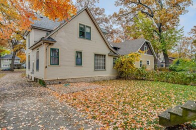 rear of house