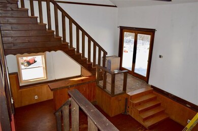 Stairway to upstairs.