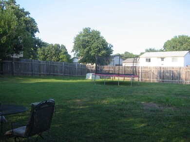 Huge backyard!