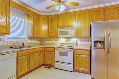 Kitchen, all appliances stay, even stainless frig.
