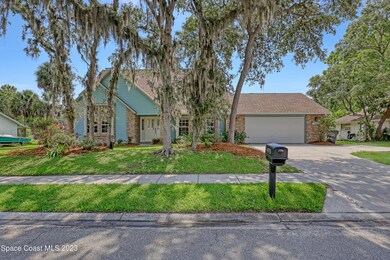 Mature trees welcome you