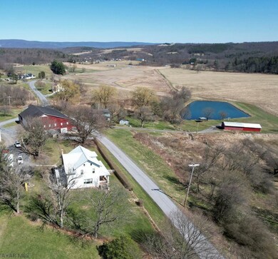 Aerial View of the Farm