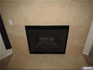 Gorgeous Travertine Fireplace