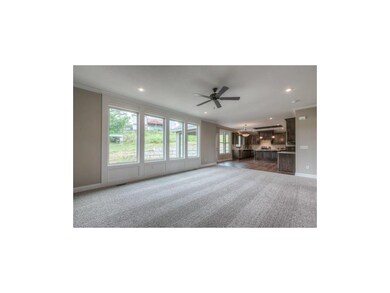 living room with picture windows