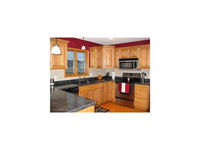 Kitchen. An amazing kitchen with custom made hicko