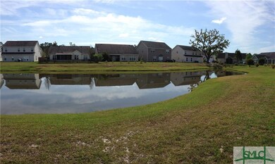 Scenic lagoon as viewed over the back fence.