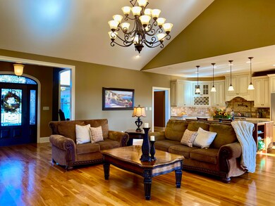 Stunning Vaulted Family Room