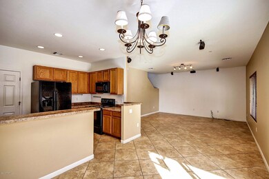 Kitchen and Living Area