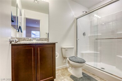 Master Bath:  Downstairs with large walk-in closet
