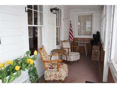 Porch - Enclosed. Enclosed porch for winter or summer with screens or windows.