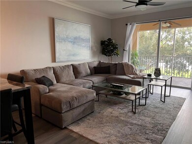Living room featuring hardwood / wood-style floors