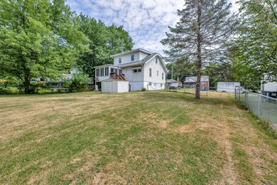 Large yard