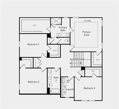 Second Floor Plan - Structural options added inclu